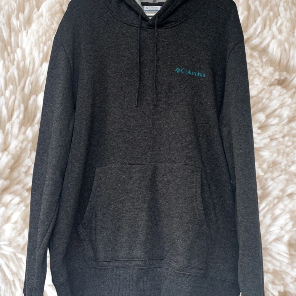 Columbia Men's Charcoal Hoodie Sweater